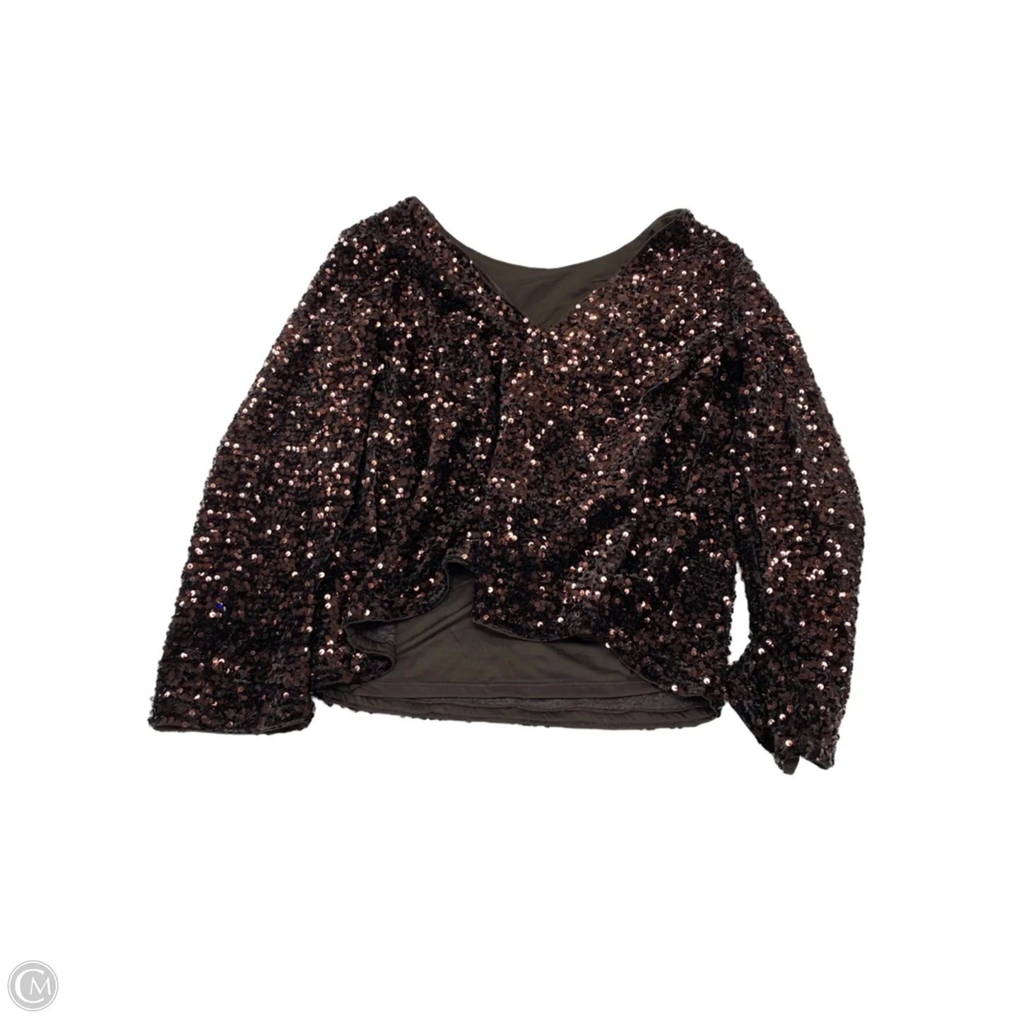 Sweater By H&m In Copper, Size: Xl