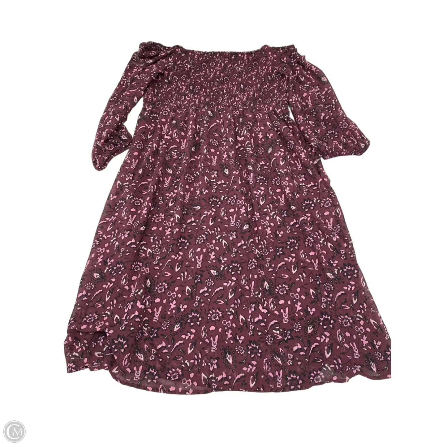 Dress Casual Maxi By Beachlunchlounge In Maroon, Size: Xl
