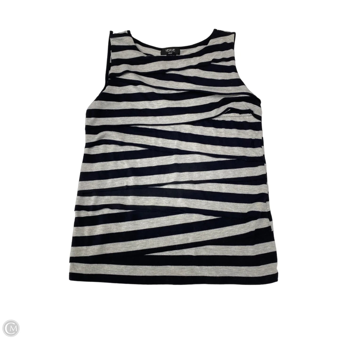 Tank Top By Verve In Striped Pattern, Size: L