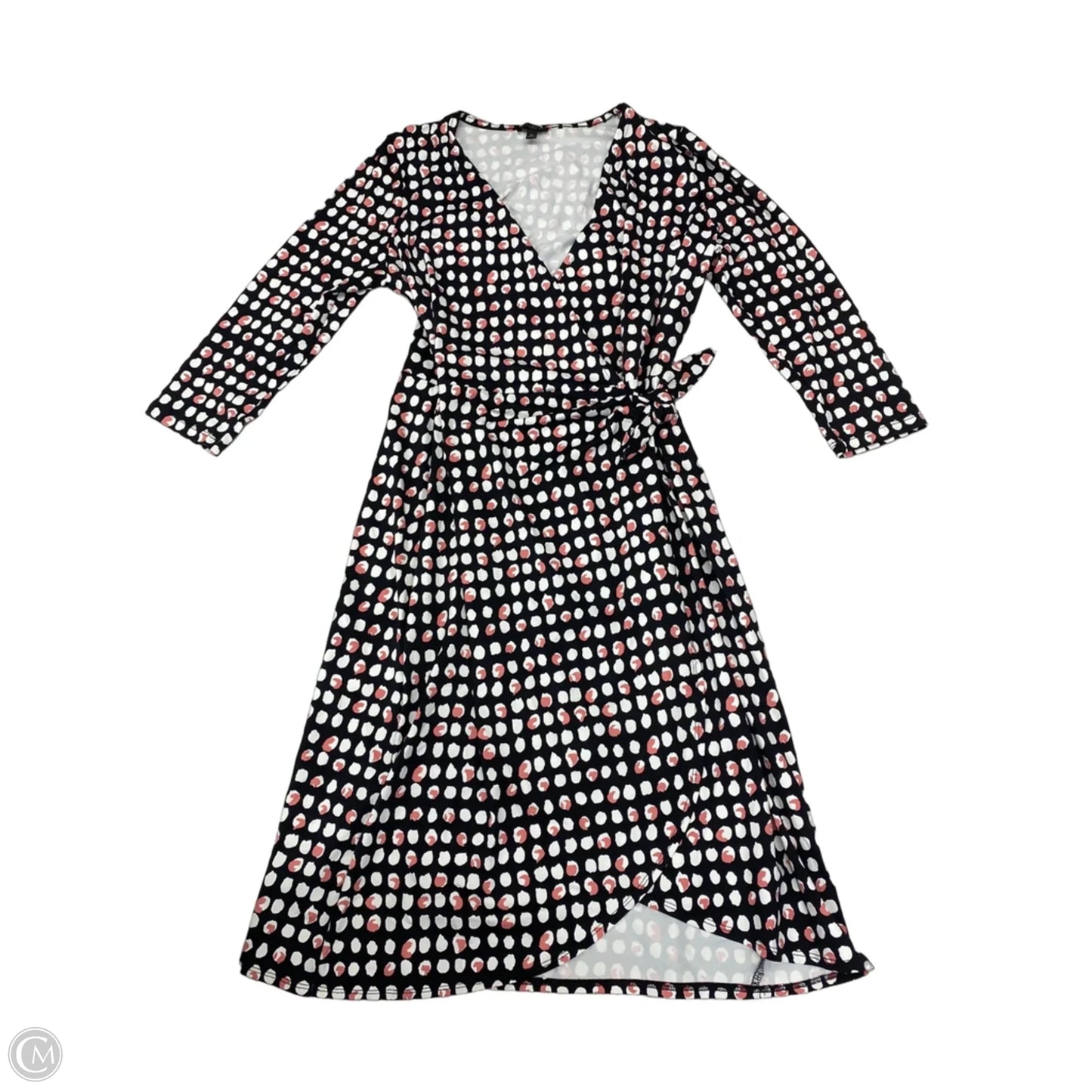 Dress Work By Talbots In Polkadot Pattern, Size: Mp