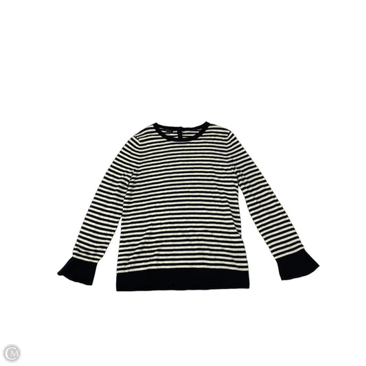 Sweater By Talbots In Striped Pattern, Size: M
