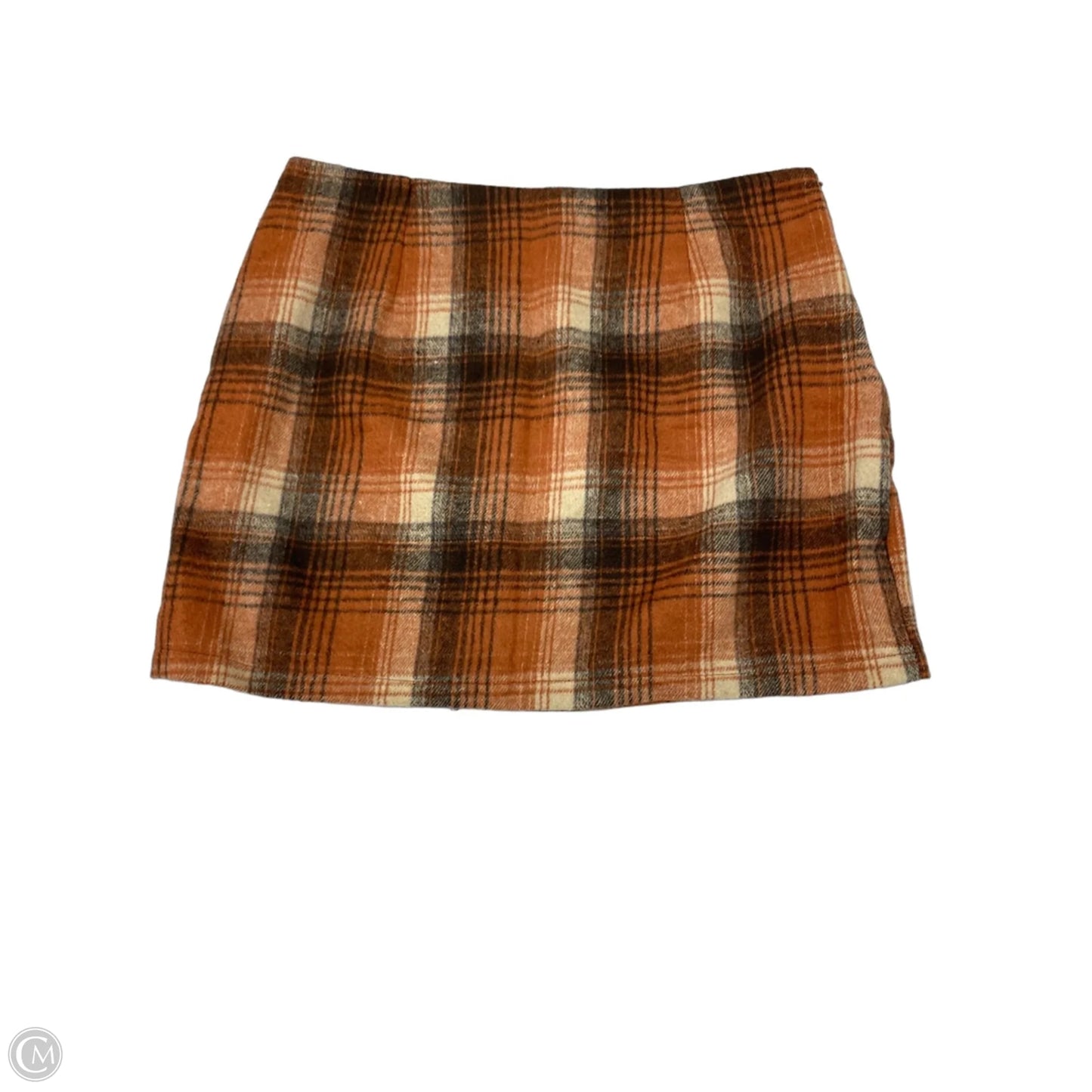 Skirt Mini & Short By Clothes Mentor In Plaid Pattern, Size: 12