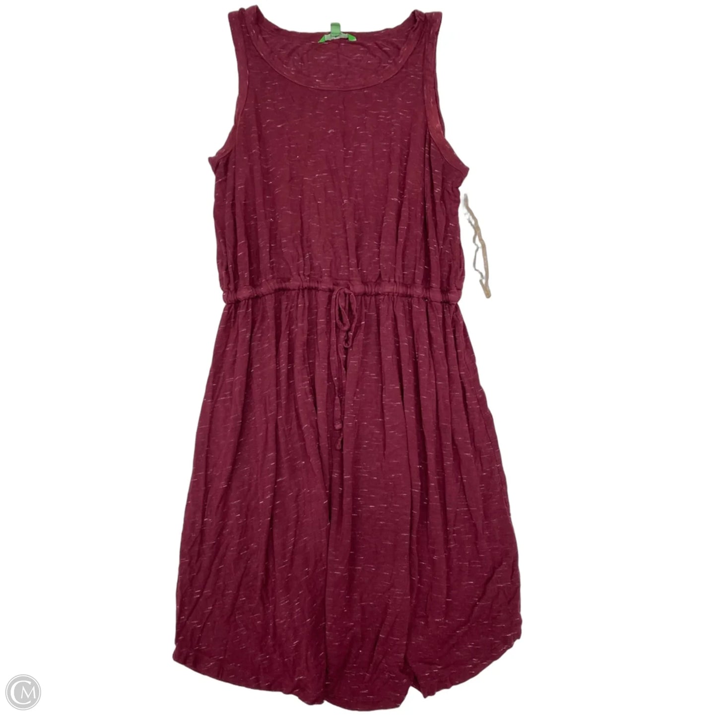 Dress Casual Midi By Dip In Maroon, Size: 2x