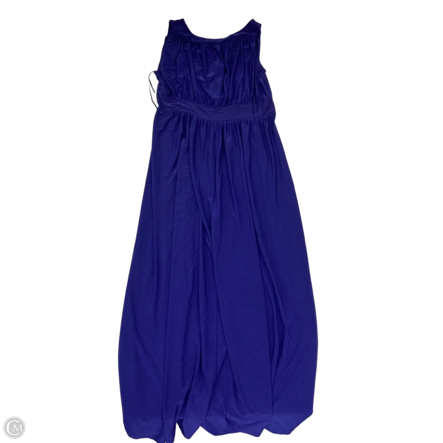 Dress Casual Maxi By Cmc In Navy, Size: Xl