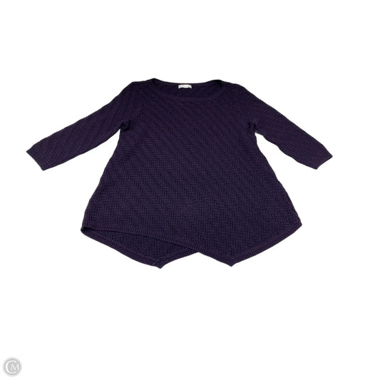 Sweater By New York And Co In Purple, Size: M