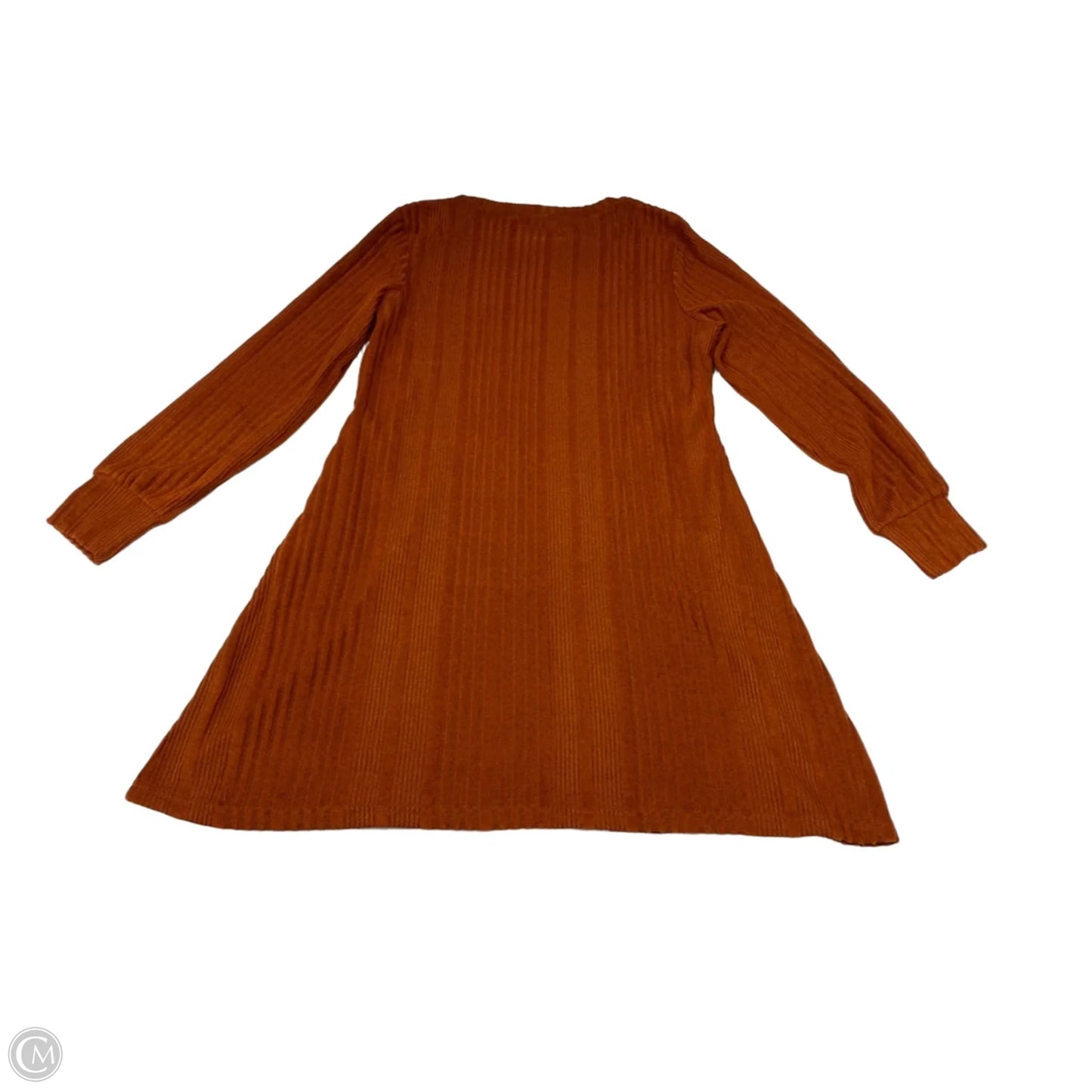 Sweater By Clothes Mentor In Orange, Size: Xl