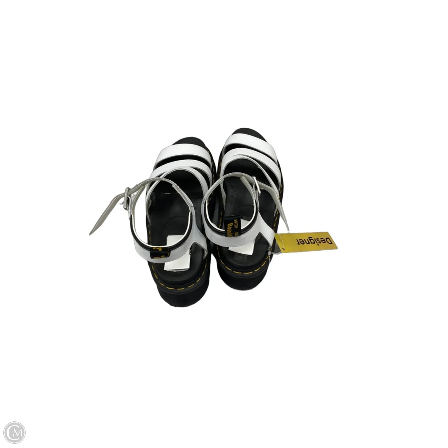 Sandals Designer By Dr Martens In White, Size: 10