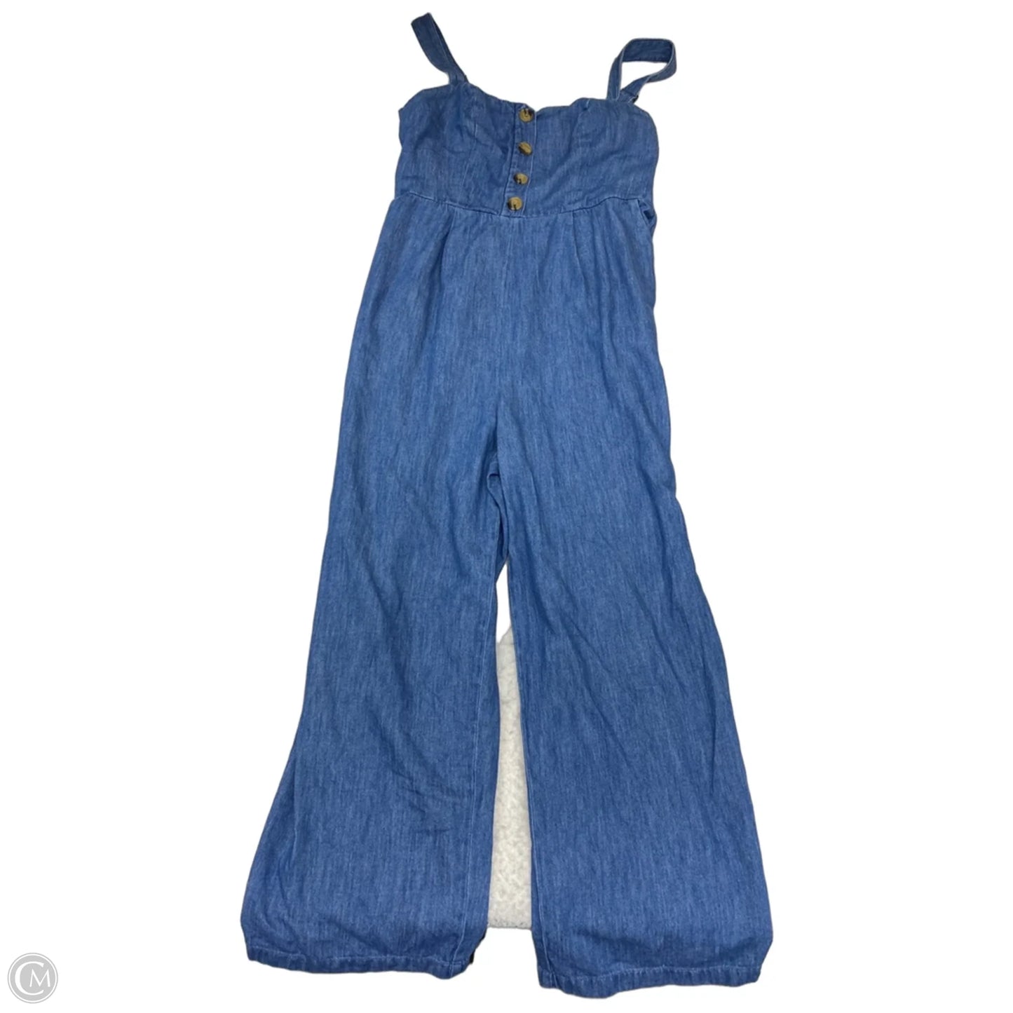 Jumpsuit By Old Navy In Blue Denim, Size: 12