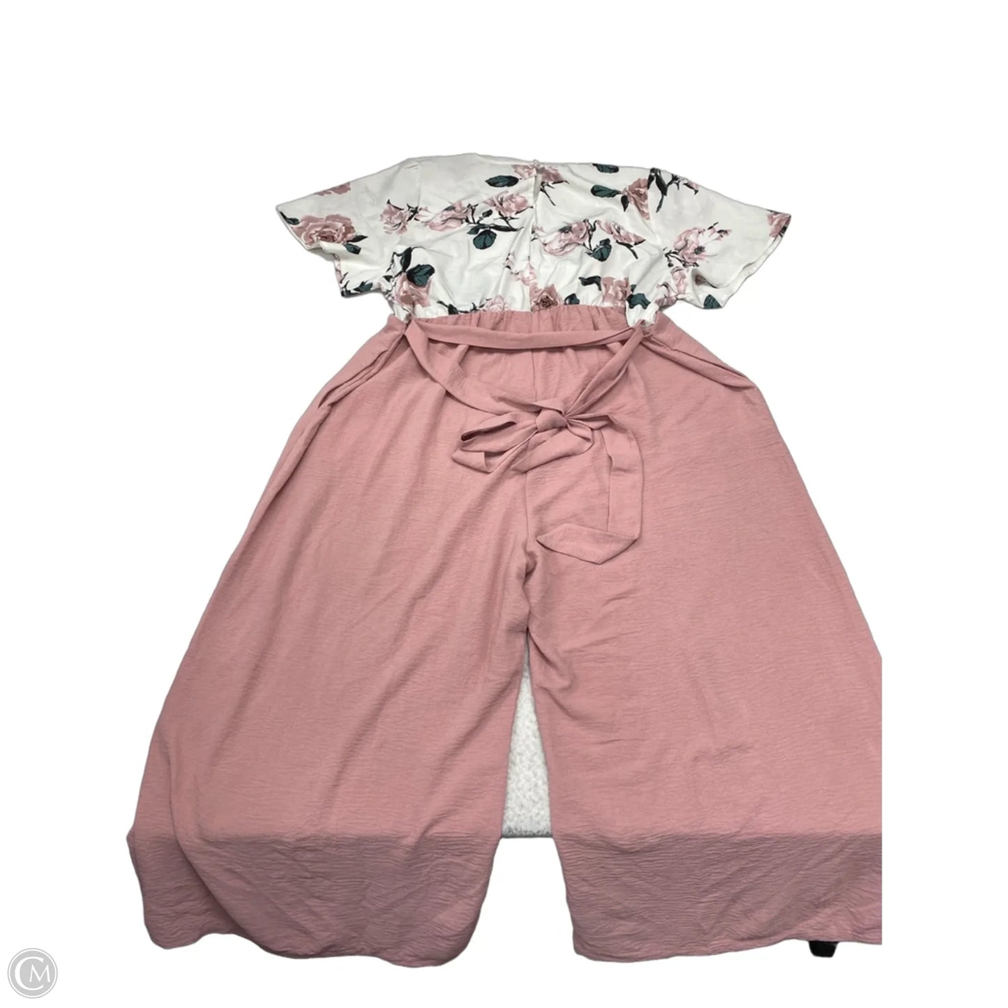 Jumpsuit By Bloomchic In Pink, Size: 3x