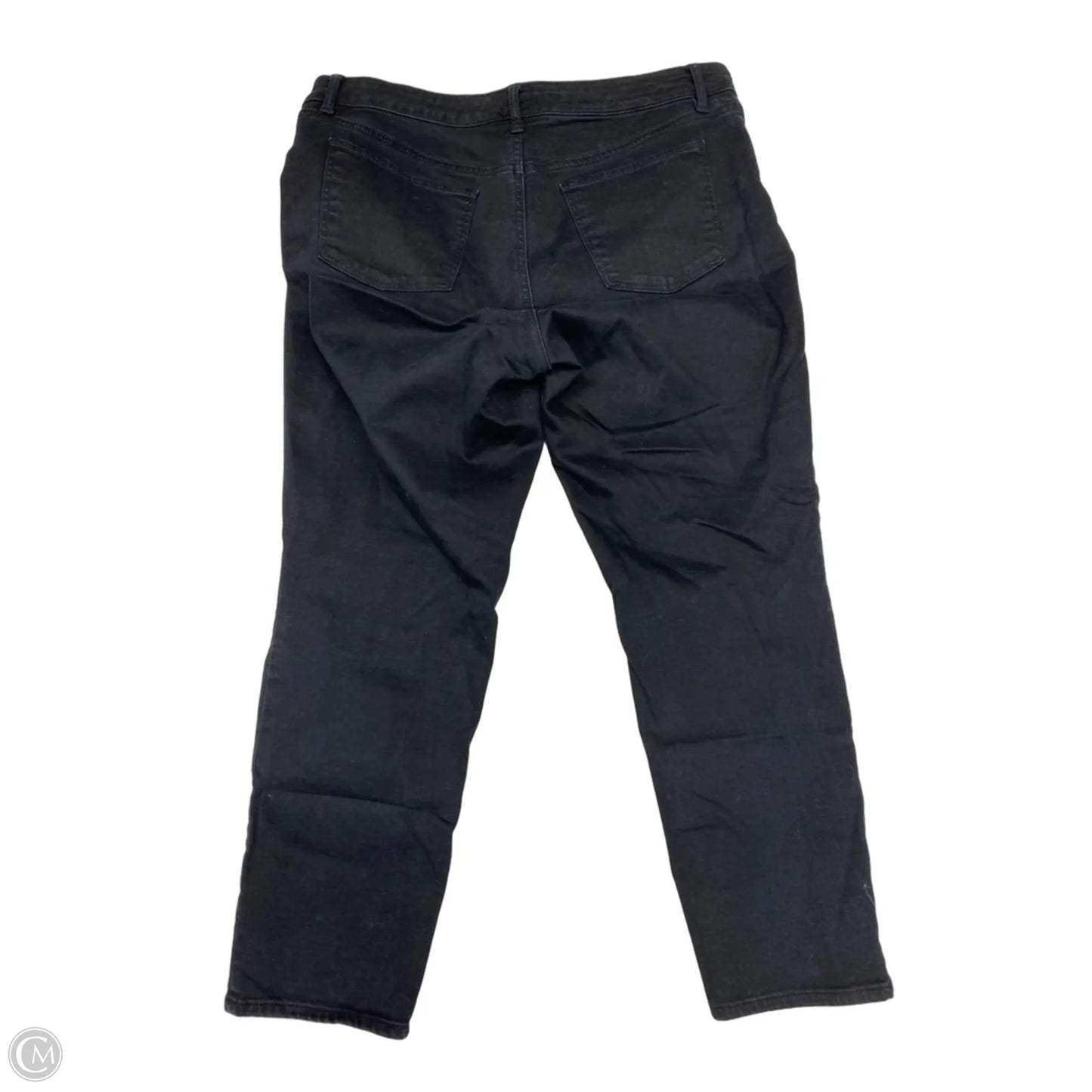 Jeans Boyfriend By Talbots In Black, Size: 14p