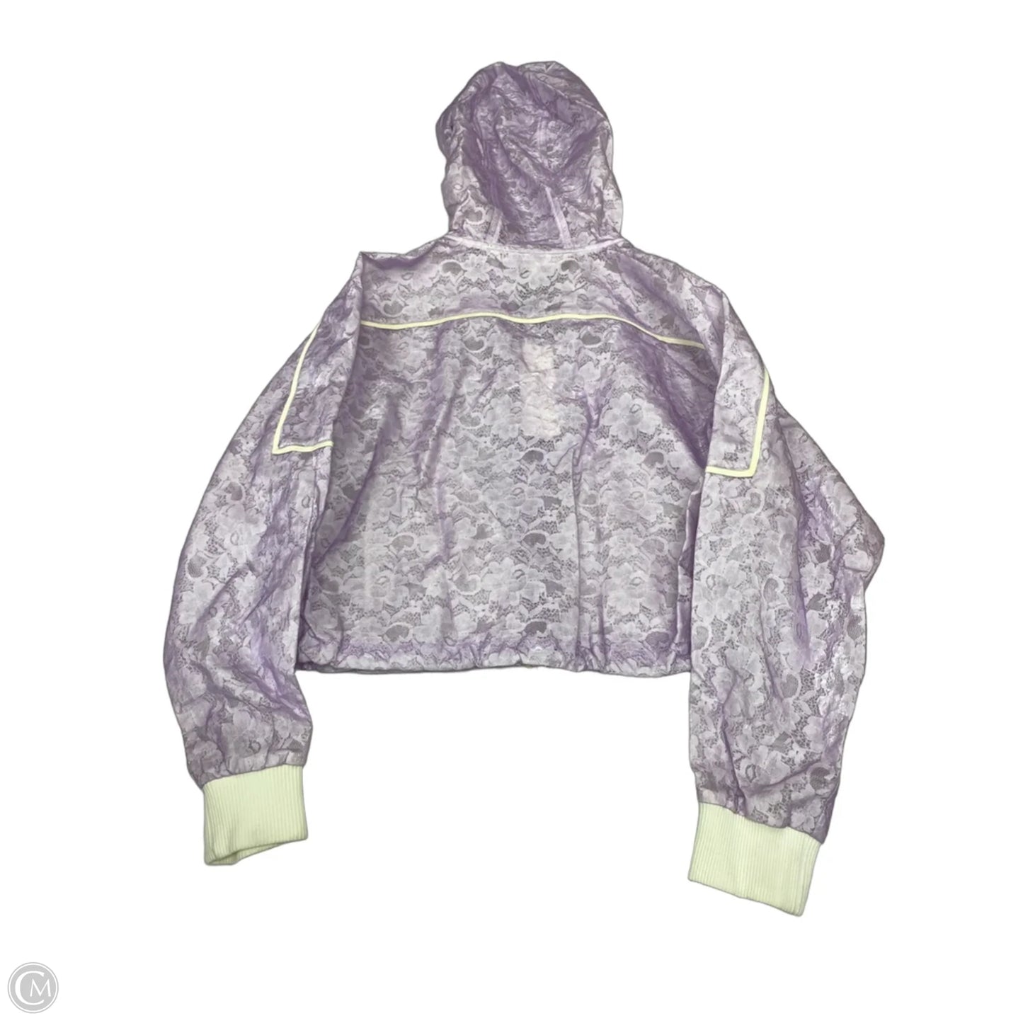 Jacket Windbreaker By Veronica Beard In Purple, Size: M
