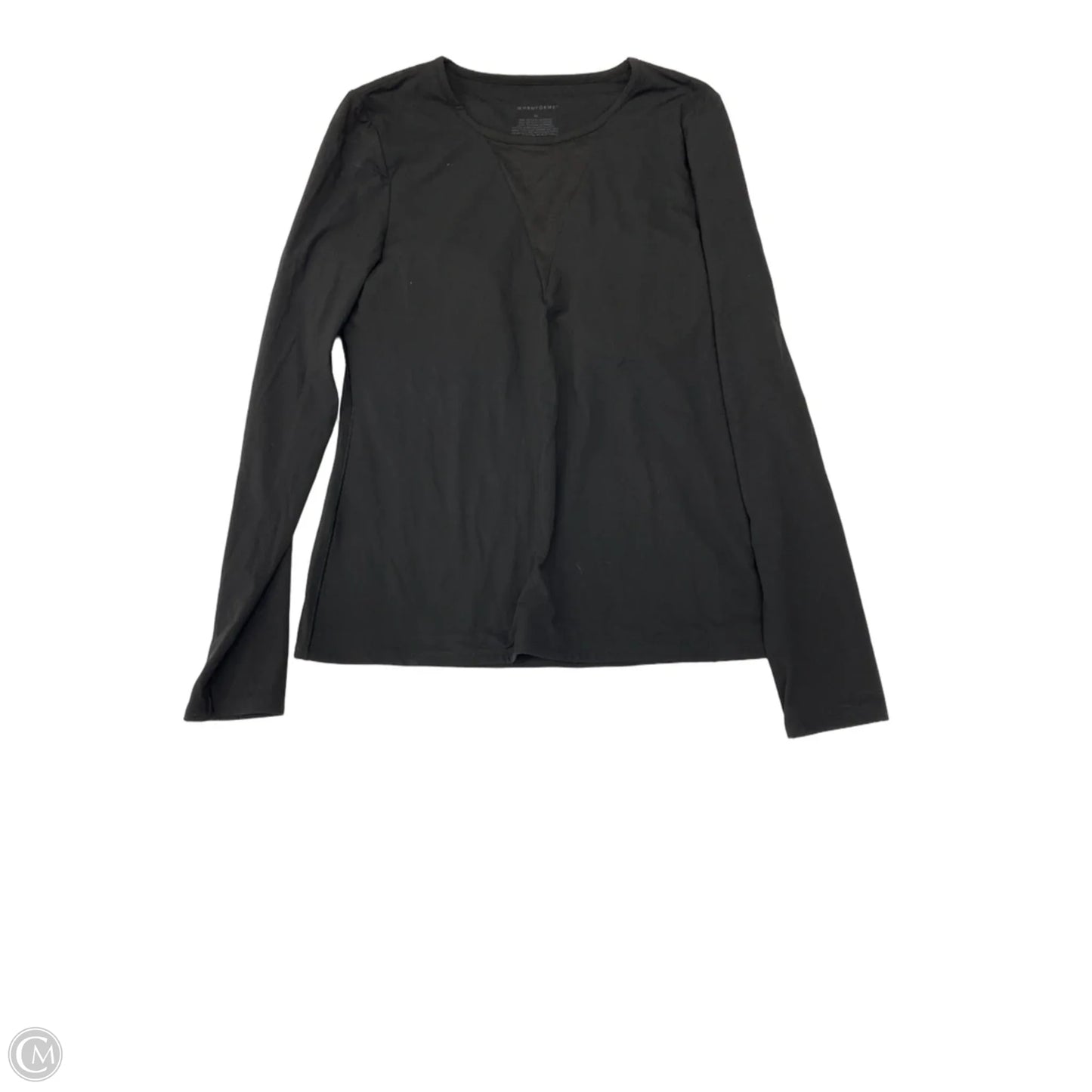 Top Long Sleeve By White House Black Market In Black, Size: M