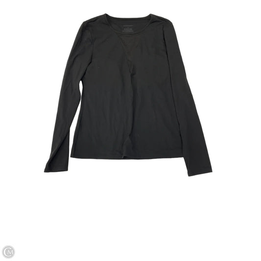 Top Long Sleeve By White House Black Market In Black, Size: M