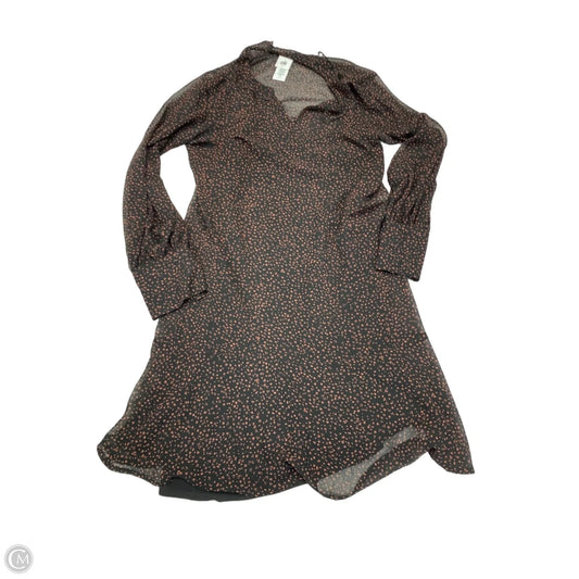 Dress Casual Midi By Cabi In Black & Red, Size: S