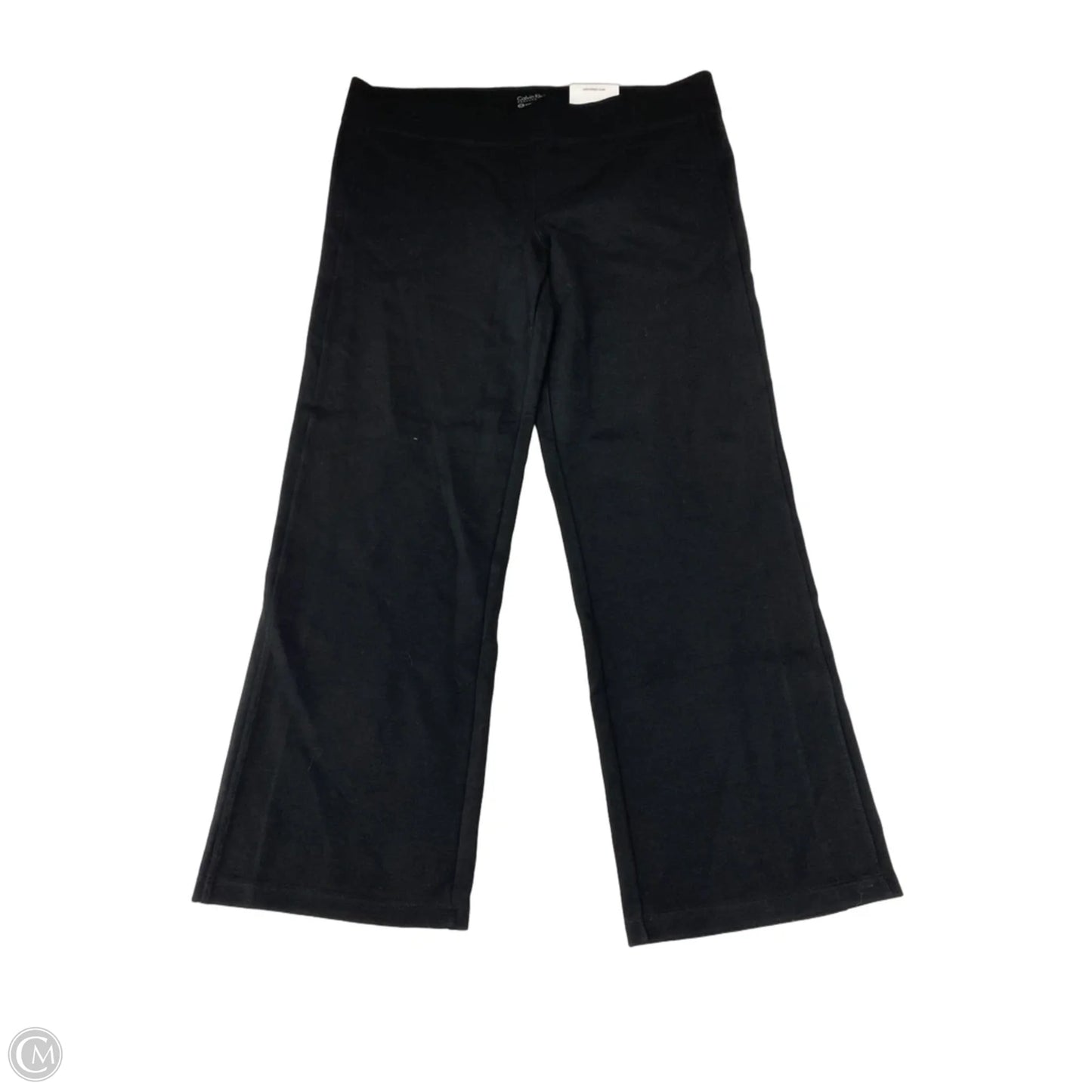 Athletic Leggings Capris By Calvin Klein In Black, Size: Xl