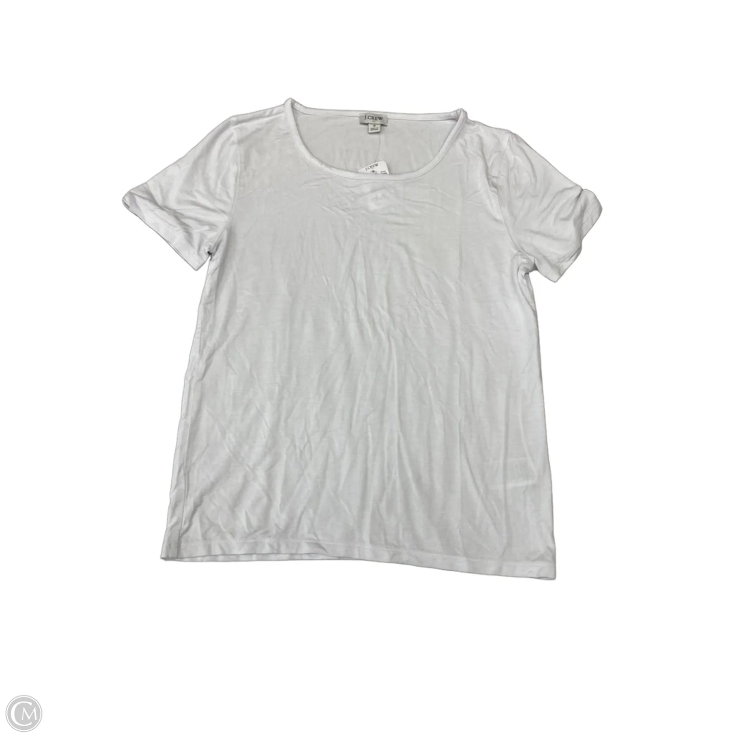 Top Short Sleeve Basic By J. Crew In White, Size: S