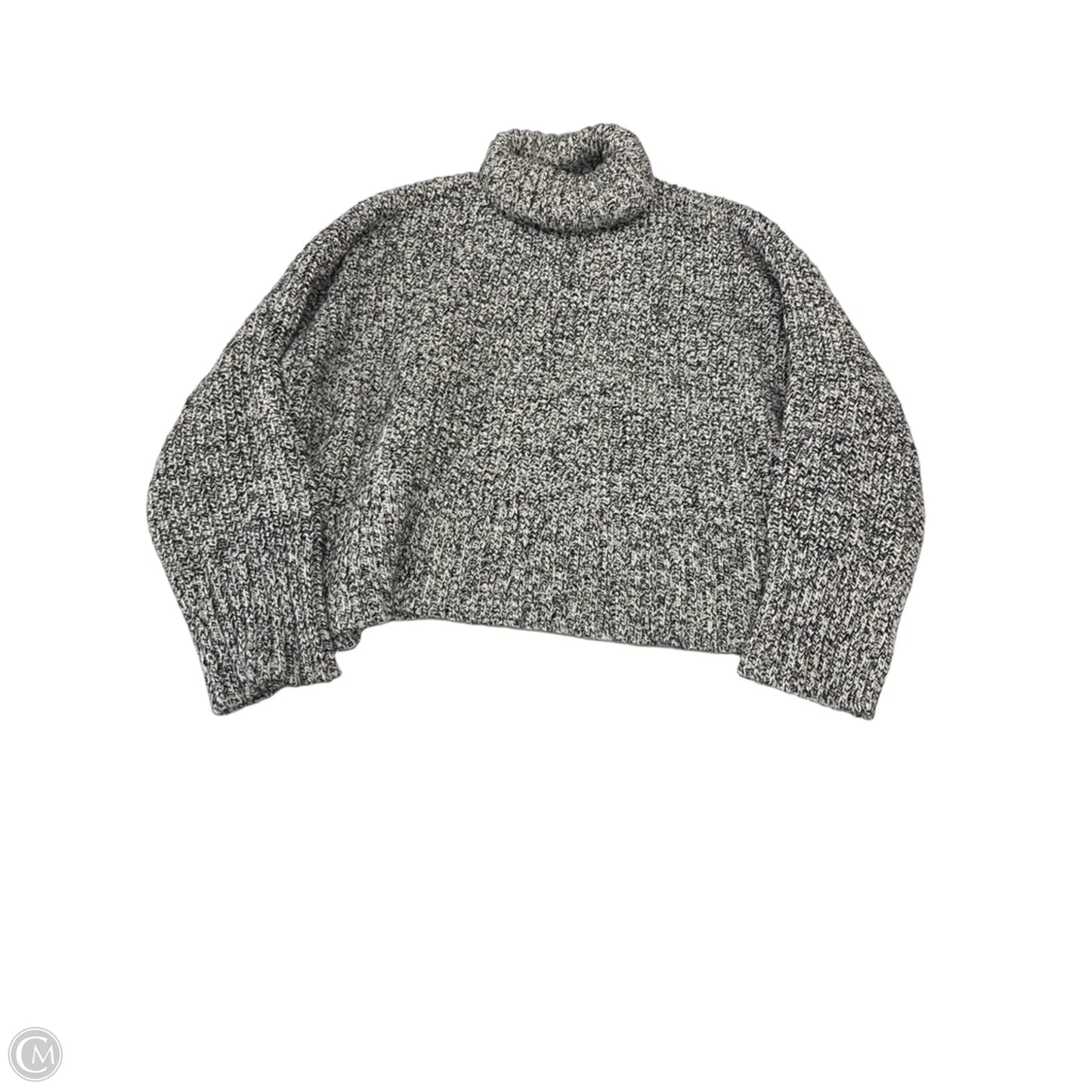Sweater By Madewell In Black & White, Size: M