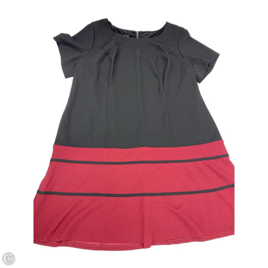 Dress Work By Alyx In Black & Red, Size: 3x