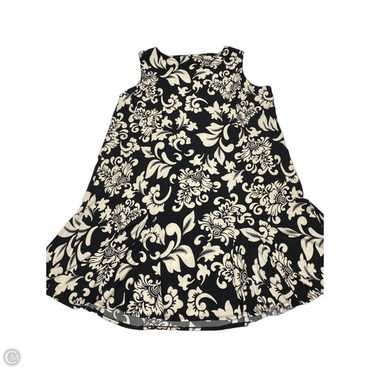 Dress Work By Dannyandnicole In Black & Cream, Size: 3x