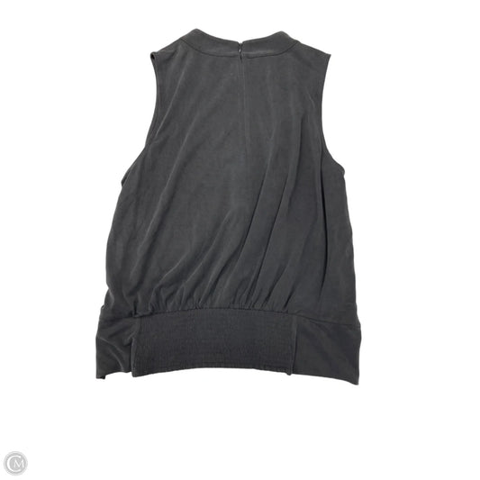 Blouse Sleeveless By White House Black Market In Grey, Size: L
