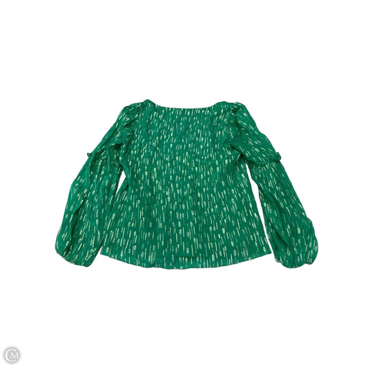 Blouse Designer By Lilly Pulitzer In Green, Size: M