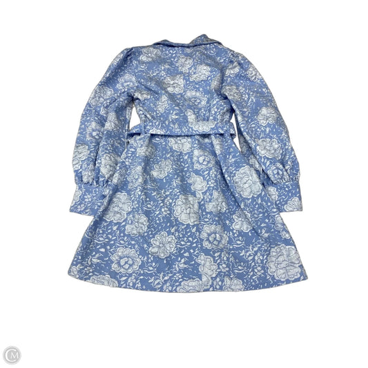 Dress Work By Simplee In Blue, Size: S