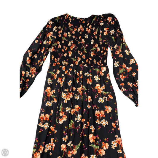 Dress Casual Maxi By Old Navy In Floral Print, Size: S