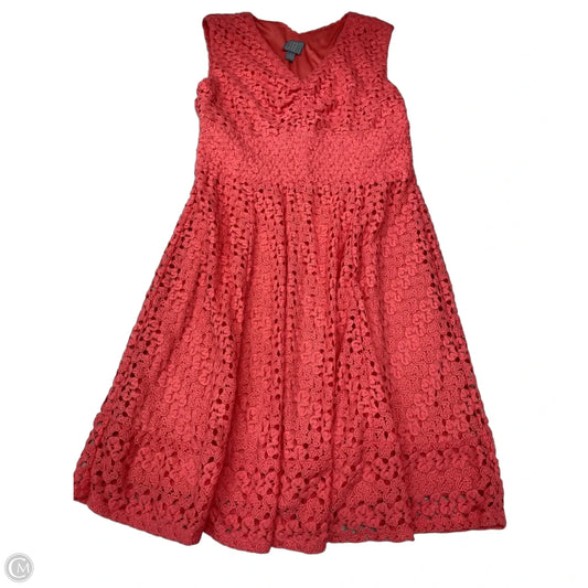 Dress Casual Midi By Rabbit In Pink, Size: L