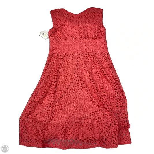 Dress Casual Midi By Rabbit In Pink, Size: L
