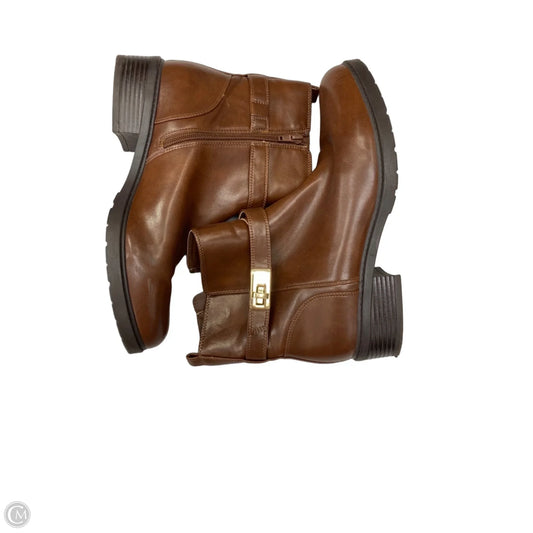 Boots Ankle Flats By Giani Bernini In Brown, Size: 11