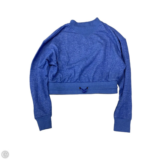 Sweatshirt Collar By Clothes Mentor In Blue, Size: S