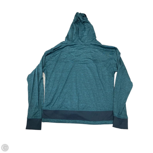 Athletic Sweatshirt Hoodie By Mondetta In Green, Size: S