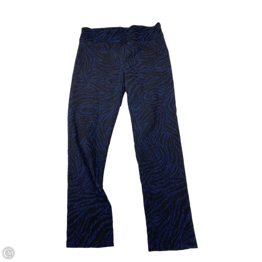Pants Dress By Elliott Lauren In Black & Blue, Size: L