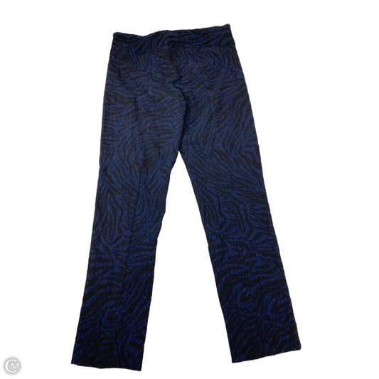 Pants Dress By Elliott Lauren In Black & Blue, Size: L
