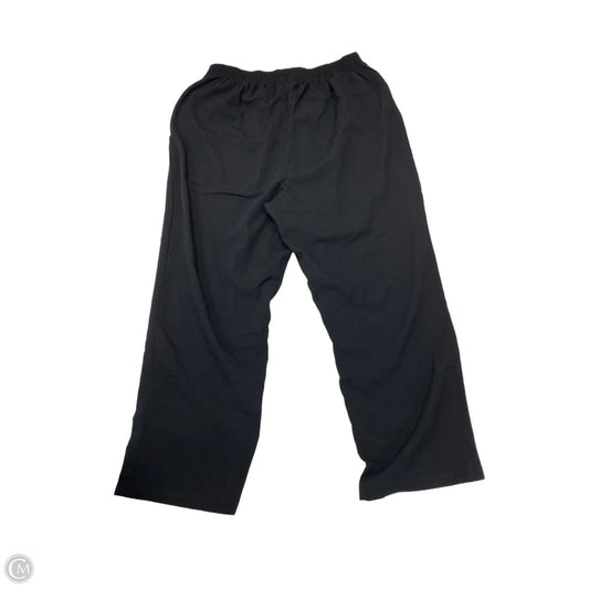 Pants Linen By Maggie Barnes In Black, Size: 1x