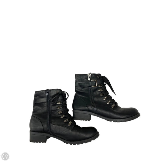 Boots Hiking By Clothes Mentor In Black, Size: 8