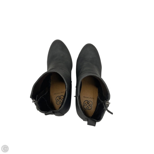 Boots Ankle Heels By Daisy Fuentes In Black, Size: 8