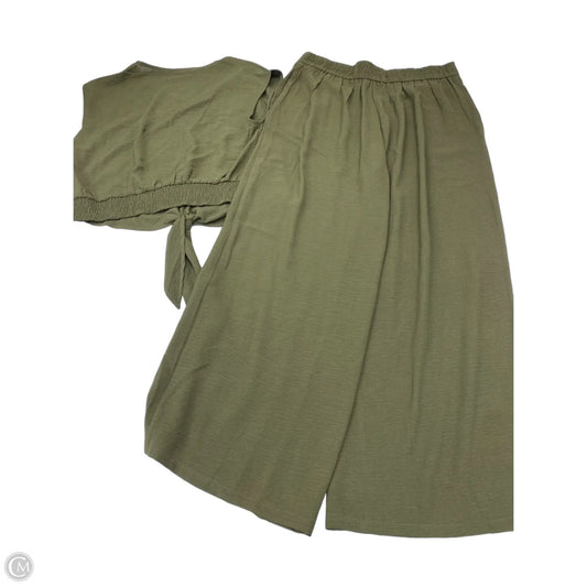 Pants Set 2pc By Prettygarden In Green, Size: L