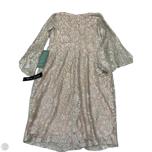 Dress Party Short By Marina In Cream, Size: L