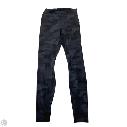 Athletic Leggings By Lululemon In Camouflage Print, Size: S