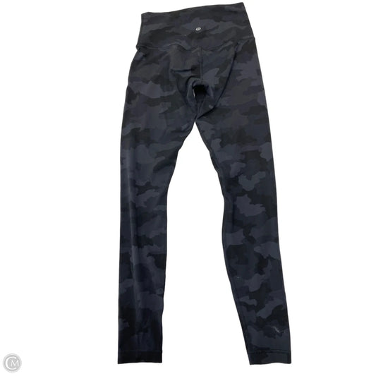 Athletic Leggings By Lululemon In Camouflage Print, Size: S