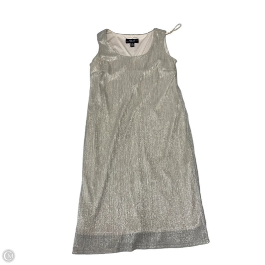 Dress Set 2pc By R And M Richards In Silver, Size: M