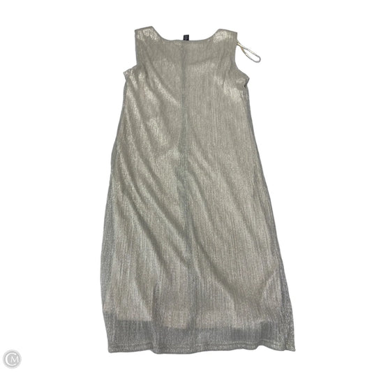 Dress Set 2pc By R And M Richards In Silver, Size: M