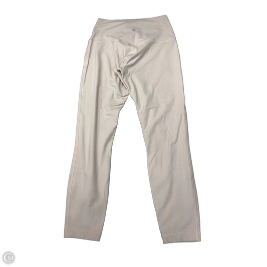 Athletic Leggings By Lululemon In Pink, Size: 8