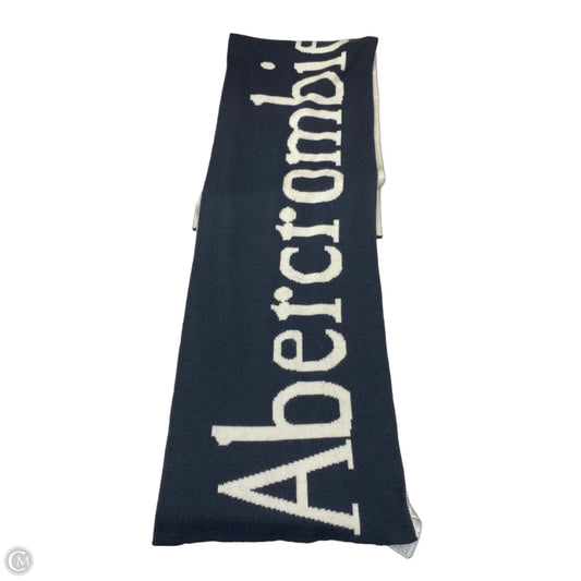 Scarf Winter By Abercrombie And Fitch In Blue & White