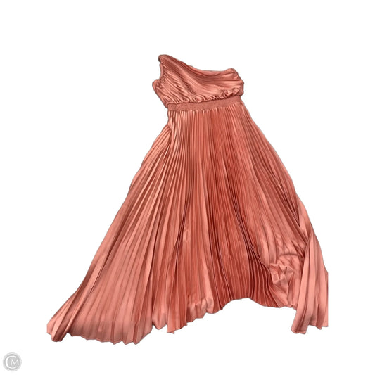 Dress Party Midi By White House Black Market In Peach, Size: S