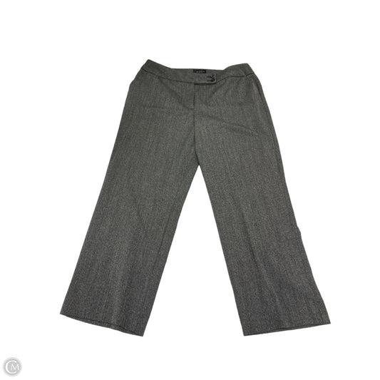 Pants Dress By Investments In Grey, Size: 12p