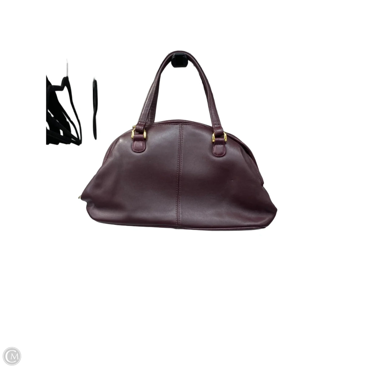 Handbag Leather By Etienne Aigner, Size: Small