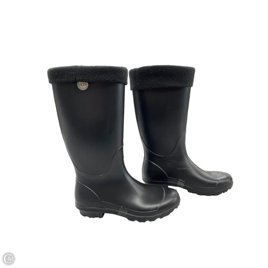 Boots Designer By Ugg In Black, Size: 8