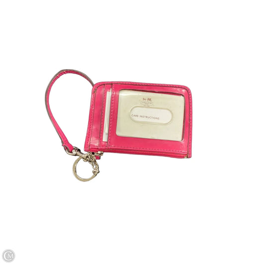 Id/card Holder Designer By Coach, Size: Small